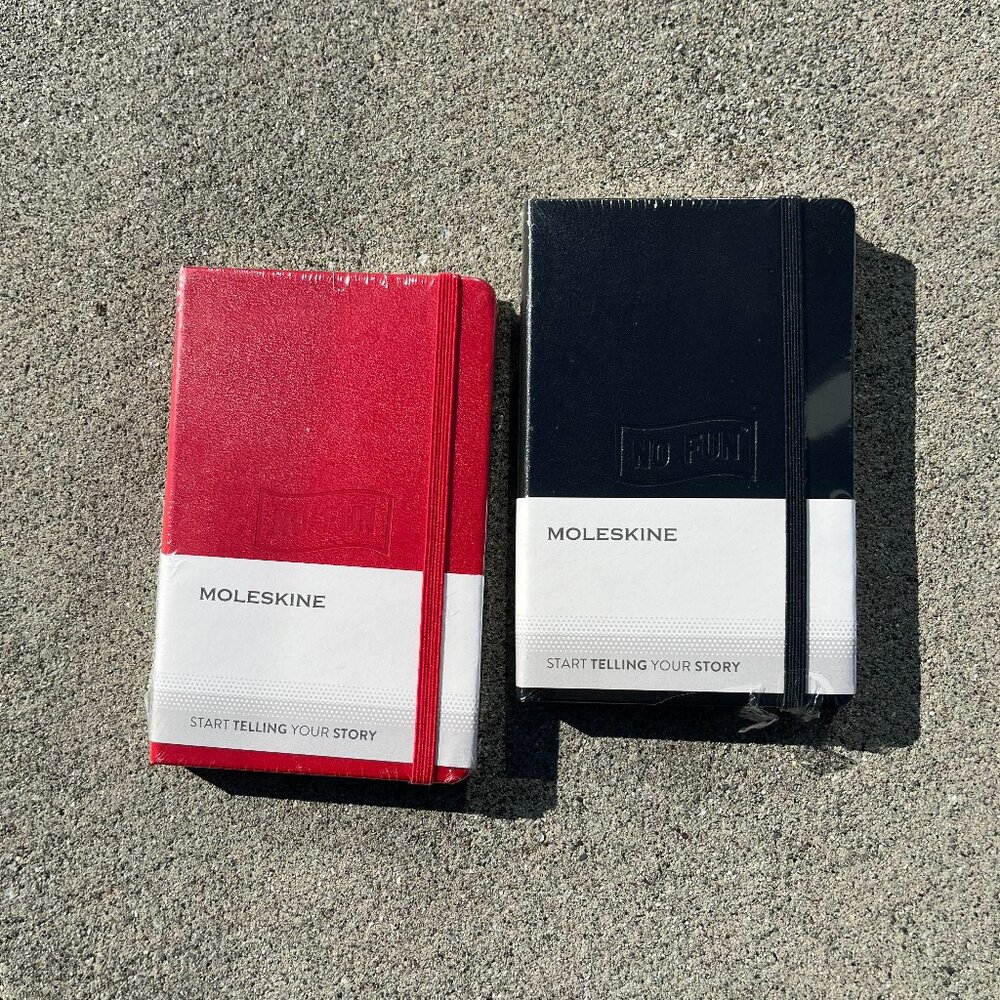 no fun club moleskine duo